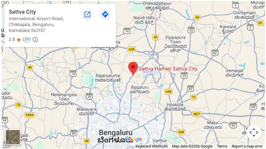 Sattva City Bangalore